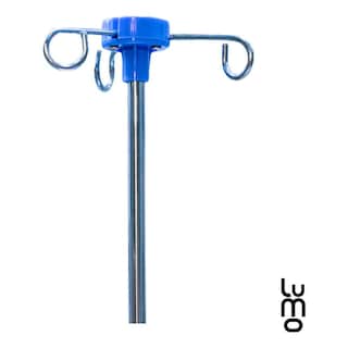 Foto 8 | Foto 8 | Cama Hospitalaria Manual Porta Suero Bandeja Comida Colchón