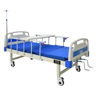 Foto 3 | Foto 3 | Cama Hospitalaria Manual Incluye Colchón Y Porta Suero Nanofort