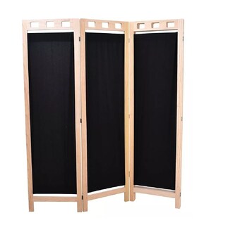 Foto 2 | Foto 2 | Biombo Plegable Fsyar Negro 3 Paneles