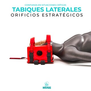 Foto 8 | Foto 8 | Inmovilizador Craneal SC-PA2 Rojo Impermeable para Camilla