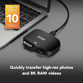 Foto 3 | Foto 3 | Lector De Tarjetas Lexar Professional Cfexpress Tipo B/sd Usb 3.2 - Venta Internacional.