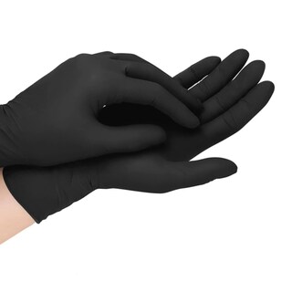 Foto 8 | Foto 8 | Best Trading 100 Guantes De Nitrilo Color Negro: Libres De Látex, Ajuste Perfecto Sin Polvo, Tecnología Touchscreen