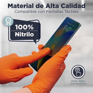 Foto 5 | Foto 5 | Guantes de Nitrilo 100 Unidades Talla Extra Grande