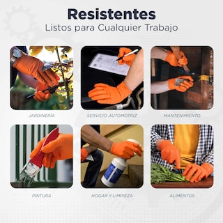Foto 8 | Foto 8 | Guantes de Nitrilo 100 Unidades Talla Extra Grande