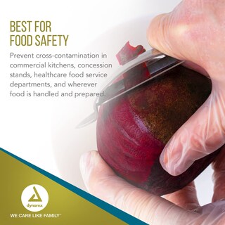 Foto 4 | Foto 4 | Guantes De Examen Desechables Dynarex Safe-touch Vinyl Large - Venta Internacional.