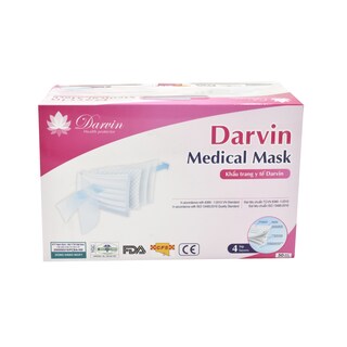 Foto 1 | Foto 1 | Cubrebocas Darvin color Azul con 4 Capas