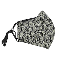 Cubrebocas Facex Estampado Paleacate Negro