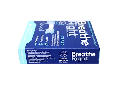 Foto 4 | Foto 4 | Tiras Nasales Breathe Right, Transparentes, Grandes, Para Piel Sensible (120 Tiras) - Venta Internacional.
