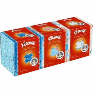 Foto 1 | Foto 1 | Antiviral Tissue Kleenex Boutique 3 Capas 68 Hojas 3 Cajas - Venta Internacional.