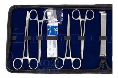 Foto 2 | Foto 2 | Estuche Disección De 16 Piezas Quirurgico Estudiante Set Ki