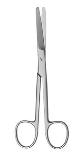 Foto 1 | Foto 1 | Tijera De Mayo 14cm Curva Instrumental Médico Guttek