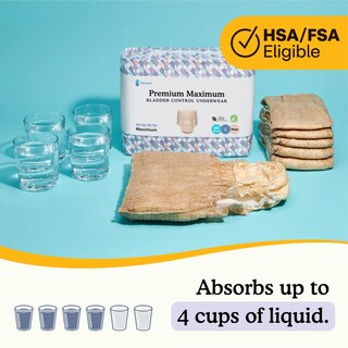 Foto 2 | Foto 2 | Ropa Interior Para Incontinencia Because Premium Maximum Plus Para Mujer - Venta Internacional.