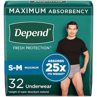 Foto 1 | Foto 1 | Ropa Interior Para Adultos Para Incontinencia Depend Fresh Protection Men - Venta Internacional.