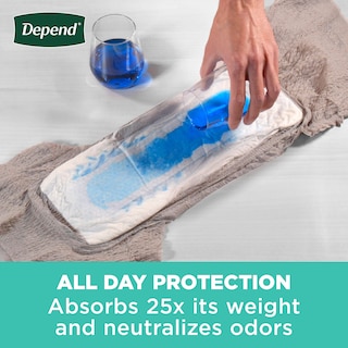 Foto 3 | Foto 3 | Ropa Interior Para Adultos Para Incontinencia Depend Fresh Protection Men - Venta Internacional.