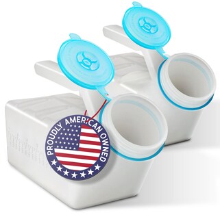 Foto 1 | Foto 1 | Urinario Masculino Stock Your Home, 1000 Ml, Tapa Que Brilla En La Oscuridad X6 - Venta Internacional.