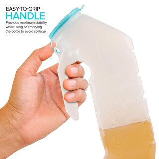 Foto 3 | Foto 3 | Urinario Masculino Stock Your Home, 1000 Ml, Tapa Que Brilla En La Oscuridad X6 - Venta Internacional.