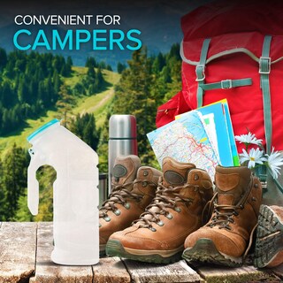 Foto 5 | Foto 5 | Urinario Masculino Stock Your Home, 1000 Ml, Tapa Que Brilla En La Oscuridad X6 - Venta Internacional.