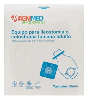 Foto 2 | Foto 2 | Kit Equipo Para Ileostomía O Colostomía Para Adulto | Incluye 4 Bolsas Drenables Con Aro Y 4 Barreras Adheribles