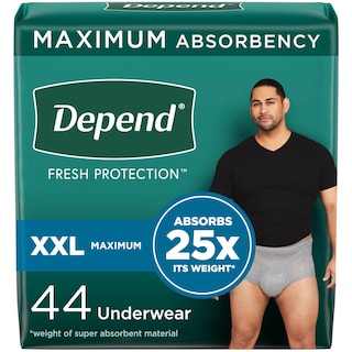 Foto 1 | Foto 1 | Ropa Interior Para Adultos Para Incontinencia Depend Fresh Protection Para Hombre Talla Xxl - Venta Internacional.
