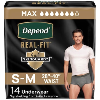 Foto 1 | Foto 1 | Ropa Interior Para Incontinencia Depend Real Fit Hombre S/m 14 Unidades - Venta Internacional.