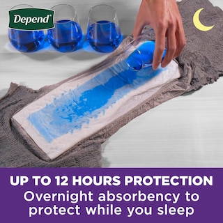 Foto 3 | Foto 3 | Ropa Interior Para Adultos Para Incontinencia Depend Night Defense Para Hombre L 22u - Venta Internacional.