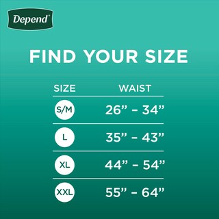 Foto 2 | Foto 2 | Ropa Interior Para Adultos Para Incontinencia Depend Fresh Protection Men - Venta Internacional.