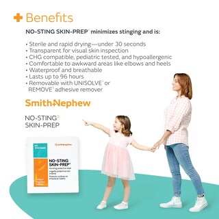 Foto 5 | Foto 5 | Toallitas Skin Prep Smith & Nephew No-sting 59420600 50 Unidades - Venta Internacional.
