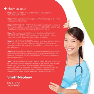 Foto 7 | Foto 7 | Toallitas Skin Prep Smith & Nephew No-sting 59420600 50 Unidades - Venta Internacional.