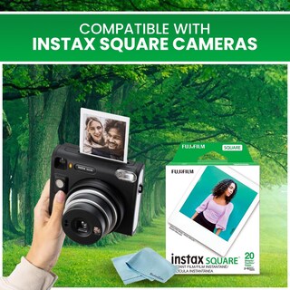 Foto 2 | Foto 2 | Película Instantánea Fujifilm Instax Square 20 Exposiciones (20 Hojas) - Venta Internacional.