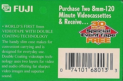 Foto 2 | Foto 2 | Cintas De Videocasete Fujifilm Mp P6-120 Ds N 8 Mm, Paquete De 2 - Venta Internacional.