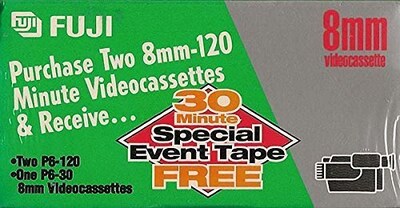 Foto 3 | Foto 3 | Cintas De Videocasete Fujifilm Mp P6-120 Ds N 8 Mm, Paquete De 2 - Venta Internacional.