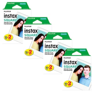 Foto 2 | Foto 2 | Película Fujifilm Instax Square Instant Film (80 Exposiciones) + Marcos De Fotos Colgantes - Venta Internacional.
