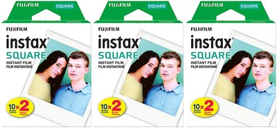 Foto 1 | Foto 1 | Película Fujifilm Instax Square, Paquete Doble, 20 Exposiciones - Venta Internacional.