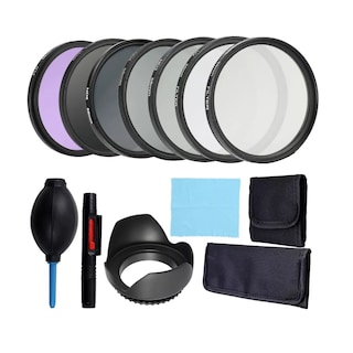 Foto 1 | Foto 1 | Kit De Filtro De Lente De Cámara Uv+cpl+fld Filtro 58mm Eo Safe Imports Esi-16180 Negro