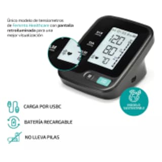 Foto 3 | Foto 3 | Baumanometro Digital Bluetooth Batería Usb Monitor Medidor De Presion Eo Safe Imports Esi-17362-1 Negro