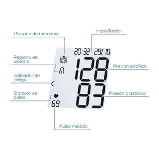Foto 4 | Foto 4 | Monitor De Presión Arterial Digital De Muñeca Automático Lab.g Blanco