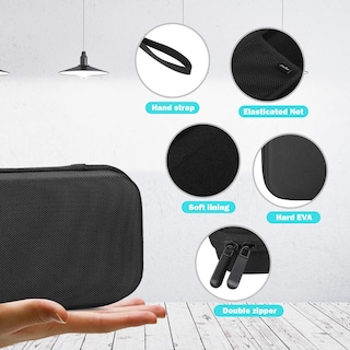 Foto 6 | Foto 6 | Funda De Transporte Para Estetoscopios Procase, Rígida, De Viaje, Color Negro - Venta Internacional.