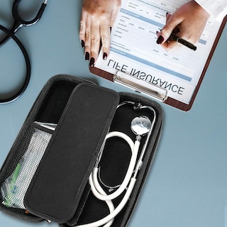 Foto 7 | Foto 7 | Funda De Transporte Para Estetoscopios Procase, Rígida, De Viaje, Color Negro - Venta Internacional.