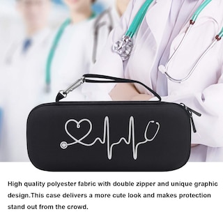 Foto 6 | Foto 6 | Funda Rígida Para Estetoscopio Bovke Littmann Classic Iii De 3m Color Negro - Venta Internacional.