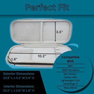 Foto 5 | Foto 5 | Funda De Estetoscopio Con Carcasa De Eva Dura Para 3m Littmann Classic Iii - Venta Internacional.