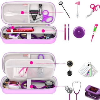 Foto 2 | Foto 2 | Funda Para Estetoscopio Bovke Para 3m Littmann Cardiology Iv Color Morado - Venta Internacional.