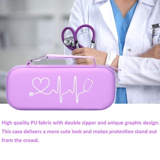 Foto 6 | Foto 6 | Funda Para Estetoscopio Bovke Para 3m Littmann Cardiology Iv Color Morado - Venta Internacional.