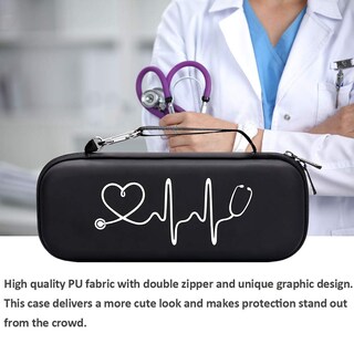 Foto 7 | Foto 7 | Funda De Estetoscopio Bovke Para 3m Littmann Cardiology Iv Negra - Venta Internacional.