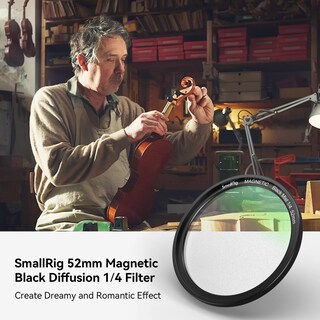 Foto 2 | Foto 2 | Filtro Smallrig 4217 Magnetic Black Difusion 1/4 52mm - Venta Internacional