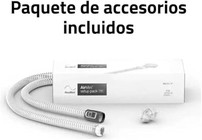 Foto 3 | Foto 3 | Auto Cpap Air Mini Resmed - Paquete Completo Con Mascarilla / Compacto, Portátil, Conectividad Bluetooth