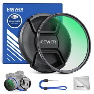 Foto 1 | Foto 1 | Protección Uv Filter Neewer Mc De 72 Mm Con Tapa De Lente Para Cámaras - Venta Internacional.