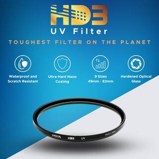 Foto 3 | Foto 3 | Filtro Protector Uv Hoya Hd3 De 77 Mm Para Cámaras De Más De 100 Mp - Venta Internacional.