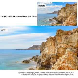 Foto 5 | Foto 5 | Filtro Nd Jjc Nd1000 De 62 Mm Para Sony E 10-18 Mm F4 Nikon Z 35 Mm F1.8 S - Venta Internacional.