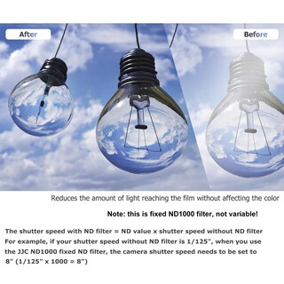 Foto 4 | Foto 4 | Filtro De Densidad Neutra Jjc Nd1000 58mm Para Canon Eos Rebel - Venta Internacional.