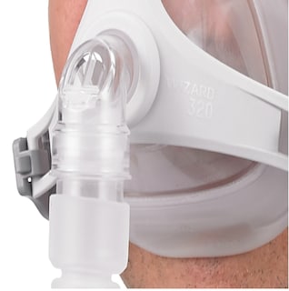 Foto 4 | Foto 4 | Mascarilla Oronasal Wizard 320 Grande L Apex Gris